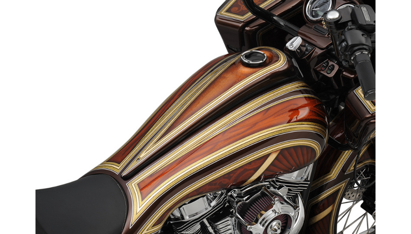 KLOCK WERKS Custom Metal Dash - Long - 18-5/8" - Harley-Davidson '08-'23 - KWS-01-0861
