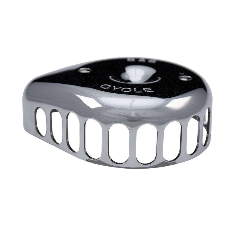 S&S CYCLE Mini Teardrop Air Cleaner Cover in Chrome for all Stealth Applications - 170-0367 - PartsOutlet.com.au