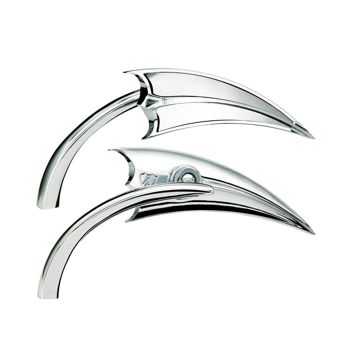 ARLEN NESS SCOOP MICRO MIRRORS, CHROME - LEFT - 13-060