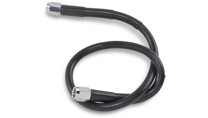 DRAG SPECIALTIES Universal Brake Line - Black - 18" - 818-BLK