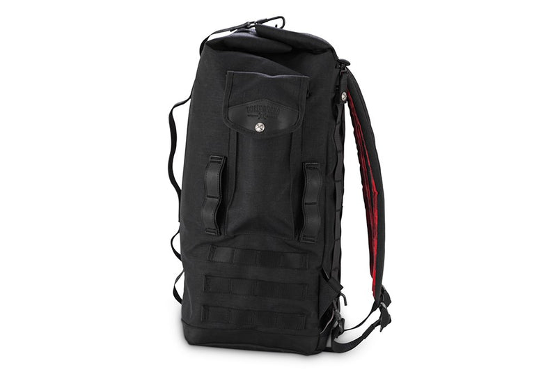 BURLY BRAND Sissy Bar Backpack - Black B15-1013B - PartsOutlet.com.au