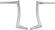 FAT BAGGERS INC. 1-1/2" EZ Install Pointed Top Handlebar - 14" - Chrome 808014