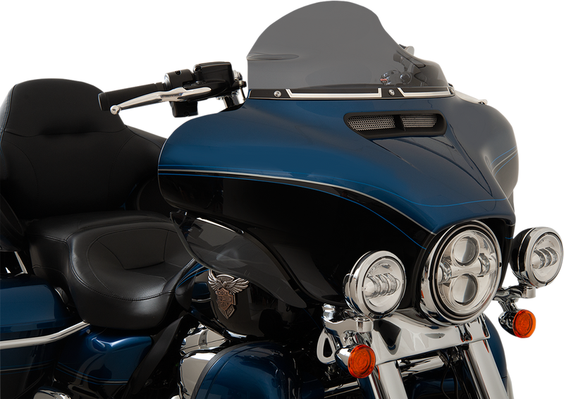 KLOCK WERKS Windshield Trim - FLW - Harley-Davidson 2014-2023 - Black Contrast KWW-01-0361 - PartsOutlet.com.au