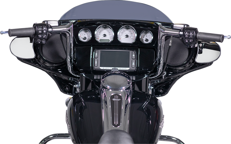 FAT BAGGERS INC. 1-1/4" EZ Install Pointed Top Handlebar - 12" - Chrome 905012