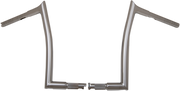 FAT BAGGERS INC. 1-1/4" EZ Install Pointed Top Handlebar - 14" - Chrome 907014