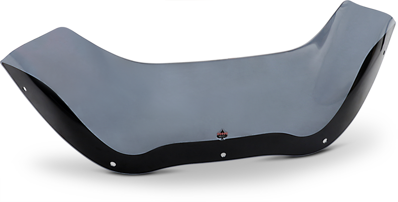 KLOCK WERKS Flare Windshield - 8" - Smoke - FLTR '98-'13 - KWW-01-0189
