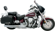 MEMPHIS SHADES Fairing Windshield Trim - Stainless Steel - Slotted - Slim MEM0923 - PartsOutlet.com.au