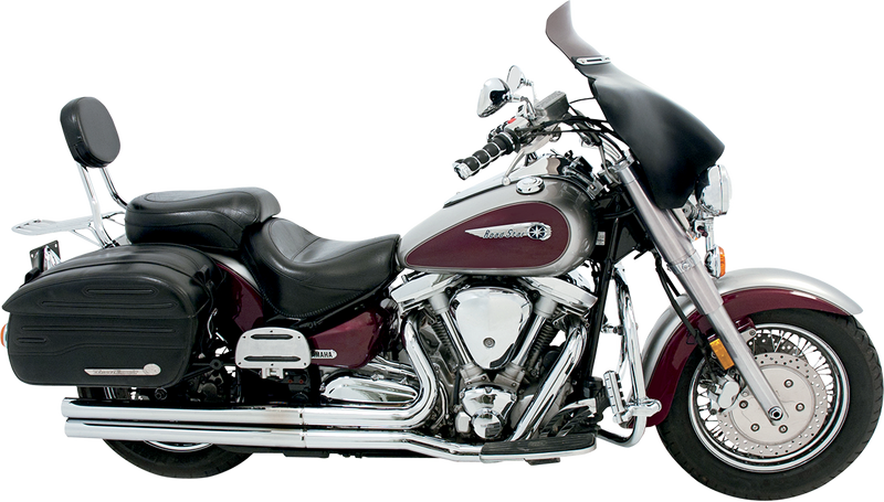 MEMPHIS SHADES Fairing Windshield Trim - Stainless Steel - Slotted - Slim MEM0923 - PartsOutlet.com.au
