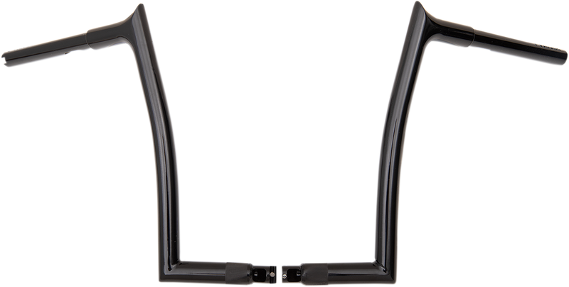 FAT BAGGERS INC. 1-1/4" EZ Install Pointed Top Handlebar - 14" - Black 906014-B