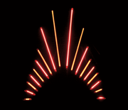 CUSTOM DYNAMICS TruFLEX? LED Strip - 4-1/2" - Red/Red TF30RR