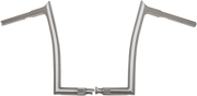FAT BAGGERS INC. 1-1/4" EZ Install Pointed Top Handlebar - 14" - Chrome 908014