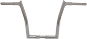 FAT BAGGERS INC. 1-1/4" EZ Install Pointed Top Handlebar - 14" - Chrome 908014