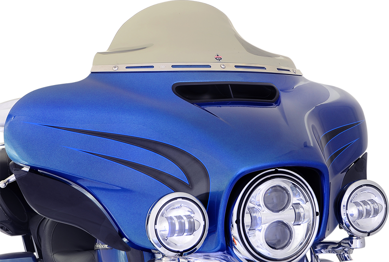 KLOCK WERKS Flare Windshield - 8-1/2" - Tinted - FLHT '14-'25 - KWW-01-0209-2014