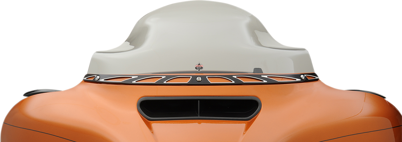 KLOCK WERKS Flare Windshield - 8-1/2" - Tinted - FLHT '14-'25 - KWW-01-0209-2014