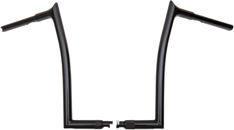 FAT BAGGERS INC. 1-1/4" EZ Install Pointed Top Handlebar - 16" - Black 908016-B