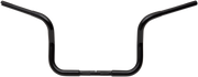 FAT BAGGERS INC. 1-1/4" EZ Install Round Top Handlebar - 10" - Black 903010-B