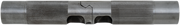 FAT BAGGERS INC. 1-1/4" EZ Install Round Top Handlebar - 14" - Chrome 903014
