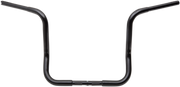 FAT BAGGERS INC. 1-1/4" EZ Install Round Top Handlebar - 14" - Black 903014-B