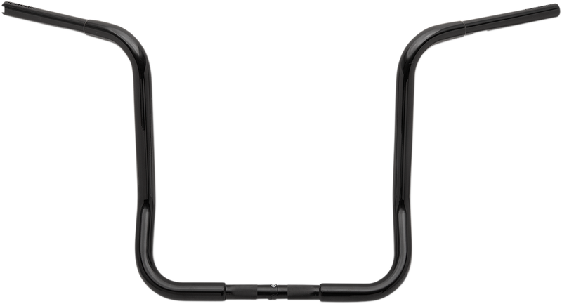 FAT BAGGERS INC. 1-1/4" EZ Install Round Top Handlebar - 16" - Black 903016-B