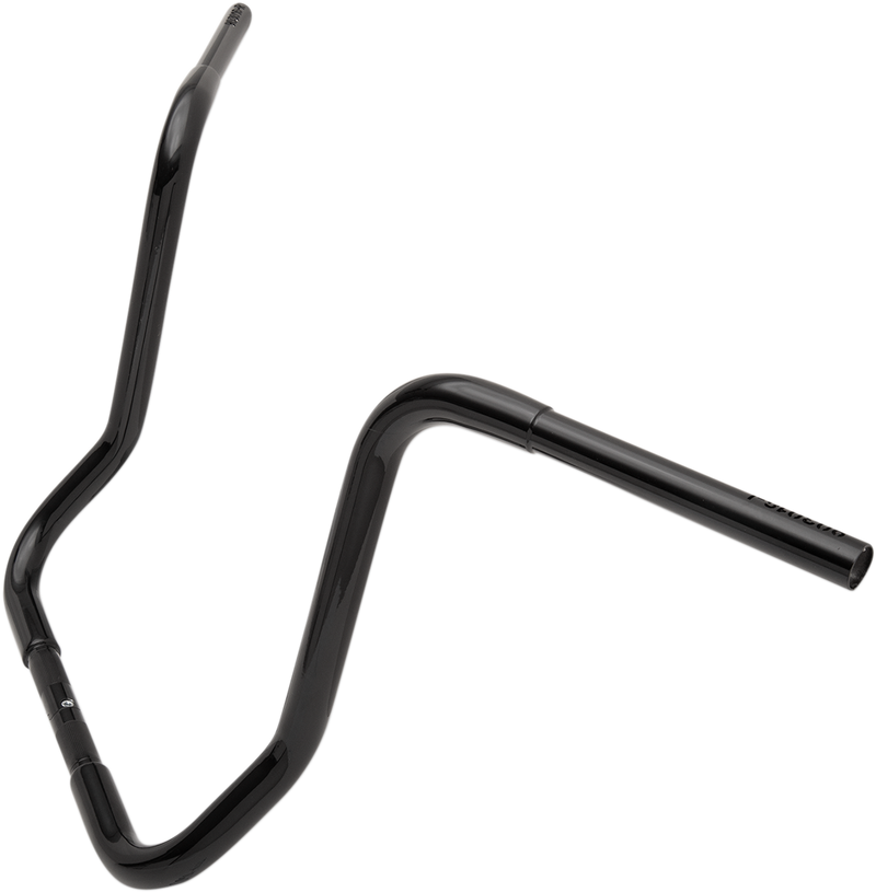 FAT BAGGERS INC. 1-1/4" EZ Install Round Top Handlebar - 16" - Black 903016-B