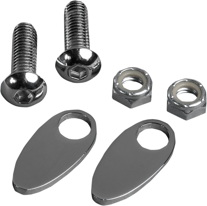 CYCLE VISIONS Rear Turn Signal Cover Plate - Chrome CV-4813 - PartsOutlet.com.au