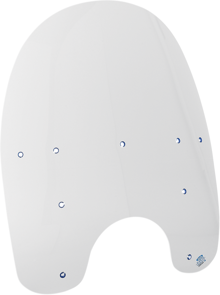 MEMPHIS SHADES Replacement Windshield - 19" - Clear - Heritage/Fatboy '86-'17 - MEP6360