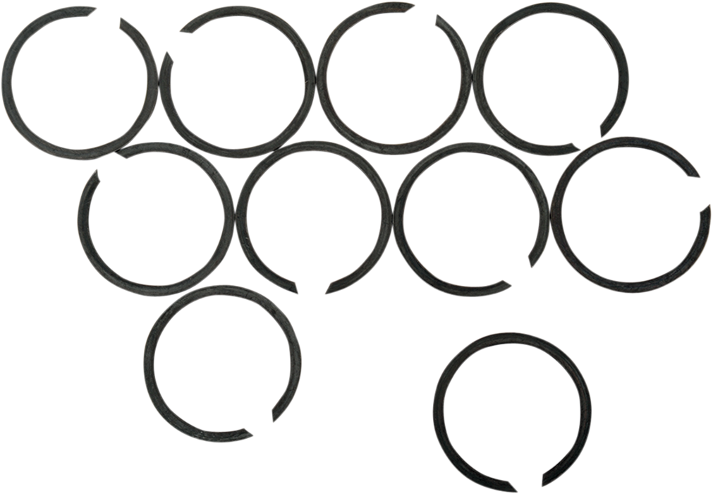 EASTERN MOTORCYCLE PARTS Exhaust Retaining Rings - Harley-Davidson '82-'24 - A-65325-83A