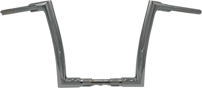 FAT BAGGERS INC. 1-1/2" EZ Install Flat Top Handlebar - 12" - Chrome 608012