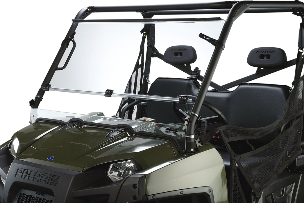 MOOSE UTILITY Full Folding Windshield - Polaris Ranger '09-'19 - LEMA100-0013