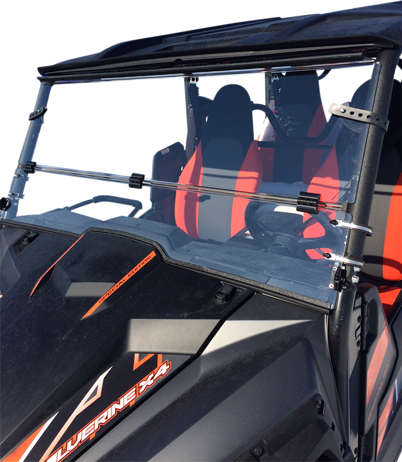 MOOSE UTILITY Full Folding Windshield - Yamaha Wolverine '18-'19 - LEMA100-0042 - PartsOutlet.com.au
