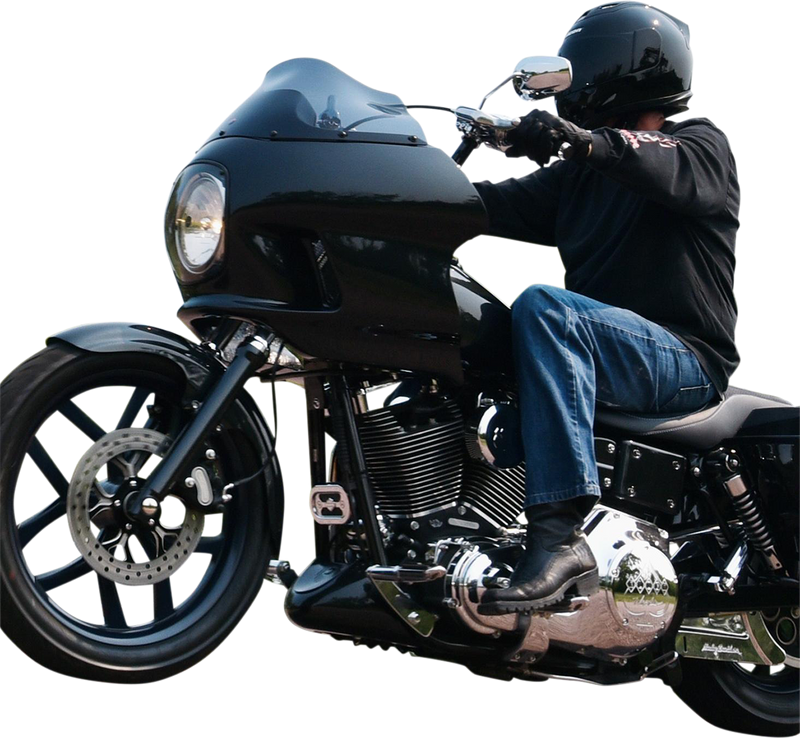 KLOCK WERKS Thickster Fender Kit - Steel - Black - FL 2014-2023 - KWF-01-0110-2014 - PartsOutlet.com.au