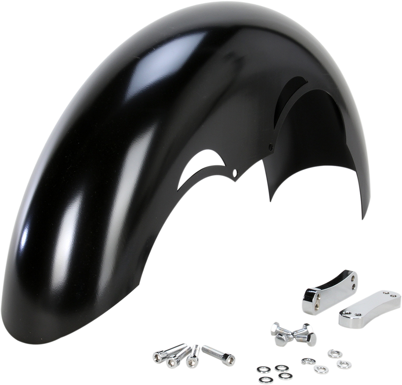 KLOCK WERKS Tude Fender Kit - Steel - Black - 21" - FL '14-'25 - KWF-01-0107-2014