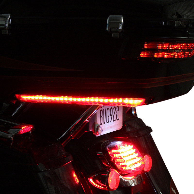 CUSTOM DYNAMICS LED Run/Brake/Turn Tour-Pak? Arms - Smoke Lens - '14-'25 PB-TP-ARM-14S