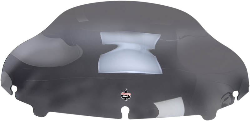 KLOCK WERKS Flare Windshield - 6-1/2" - Dark Smoke - FLH Street Glide '14-'25 - KWW-01-0199-2014
