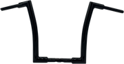 FAT BAGGERS INC. 1-1/2" EZ Install Flat Top Handlebar - 14" - Black 607014-B