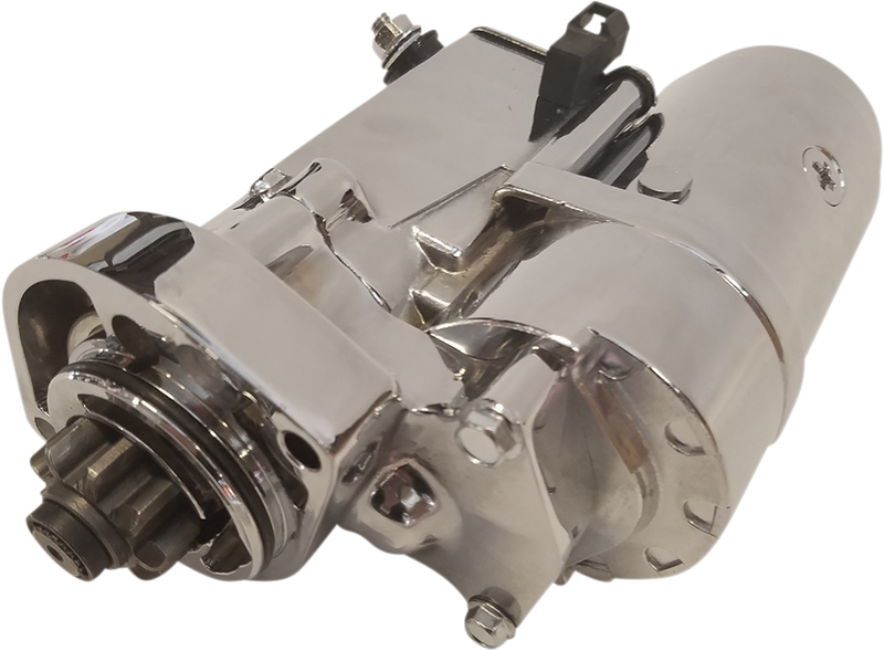TERRY COMPONENTS Starter Motor - Chrome - Big Dog 773005