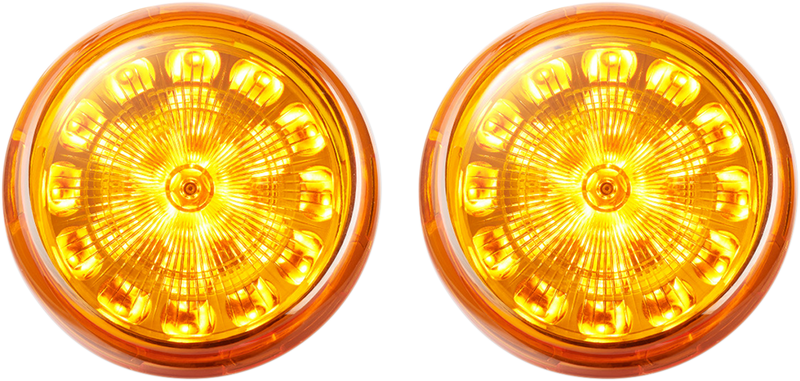 CUSTOM DYNAMICS Bullet Signal Insert - 1156 - Amber PB-A-1156