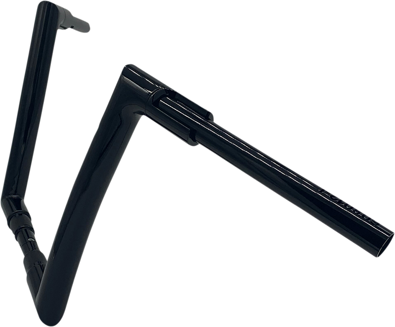 FAT BAGGERS INC. 1-1/2" EZ Install Flat Top Handlebar - 12" - Black 608012-B