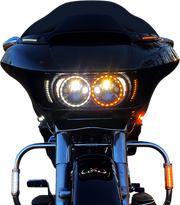 CUSTOM DYNAMICS Turn Signal - FLTR - Chrome PB-RG-TS-15-C