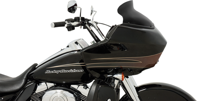 MEMPHIS SHADES Spoiler Windshield - 6-1/2" - Black - FLTR '98-'13 - MEP85511