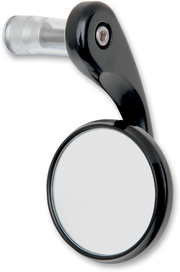 TODD'S CYCLE Mirror - Shooter - Side View - Round - Black - Right BSMR-2