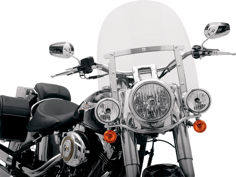 MEMPHIS SHADES Memphis Slim Windshield - 15" - Clear - MEM4110