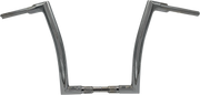 FAT BAGGERS INC. 1-1/2" EZ Install Flat Top Handlebar - 14" - Chrome 608014