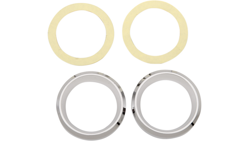 DRAG SPECIALTIES Instrument Gauge Bezel - 2" - Chrome - FLH '86-'13 - 2202-0061-BC119