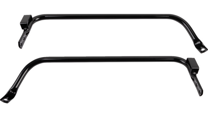 DRAG SPECIALTIES Saddlebag Support Brackets - Black - FL '04-'08 S77-0134GB - PartsOutlet.com.au