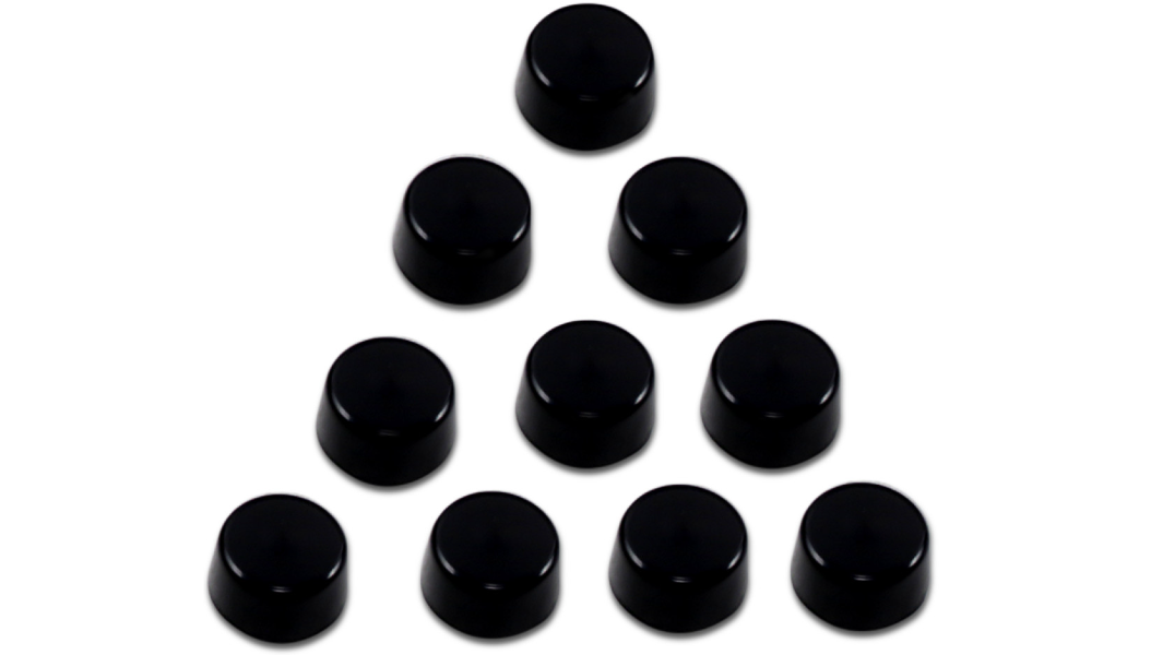 DRAG SPECIALTIES Cover Bolt 7/16 Hex Black 352077