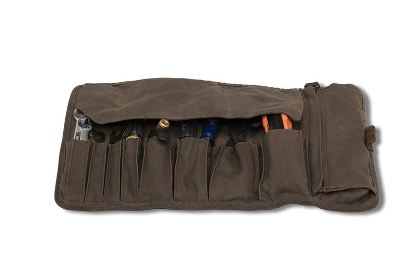 BURLY BRAND Tool Roll - Dark Oak B15-1030D - PartsOutlet.com.au