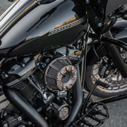 ARLEN NESS 10-GAUGE® INVERTED SERIES AIR CLEANER, TITANIUM - 17-up M8 MODELS - 600-012 - PartsOutlet.com.au