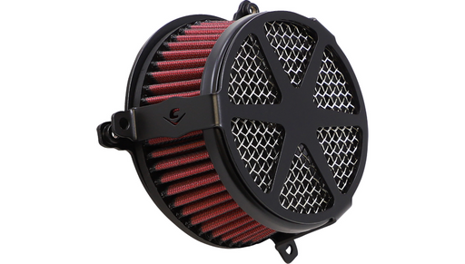 COBRA Air Cleaner Kit - '04-'22 XL Black 606-0103-04B-SB - PartsOutlet.com.au