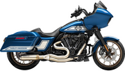 BASSANI XHAUST Mid-Length Super Bike Exhaust System - '17-'23 M8 Bagger - 1F98SS - PartsOutlet.com.au